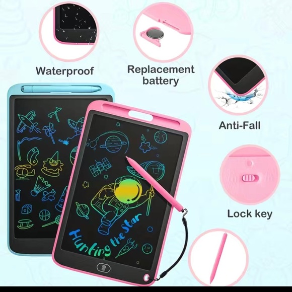 12” electronic drawing board - Picture 5 of 9